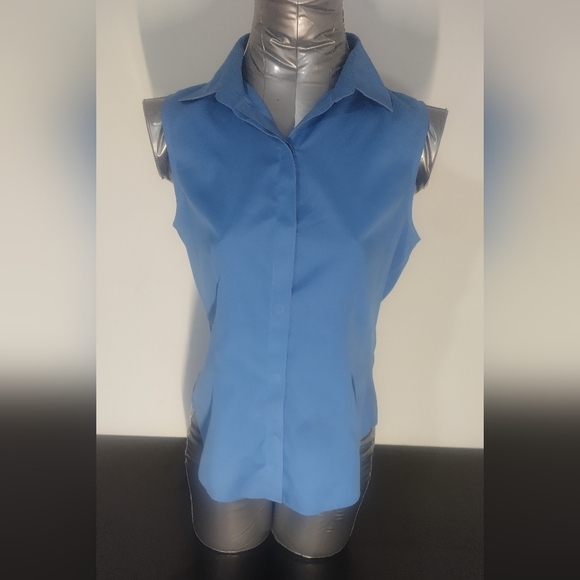 Talbots Light Blue‎ Blouse - Picture 1 of 4